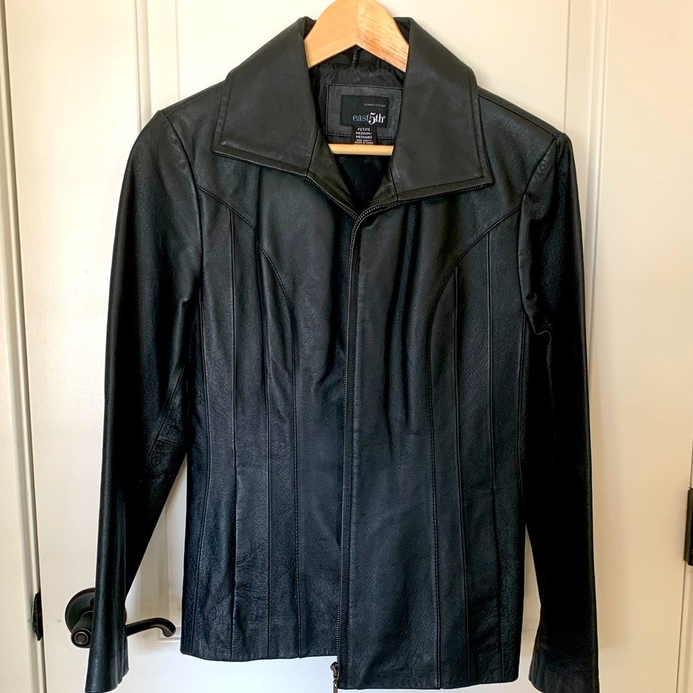 East 5th leather jacket